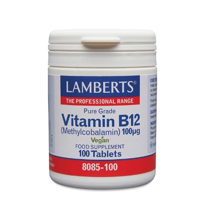 Lamberts Vitamin B12 100ug 100 tabs